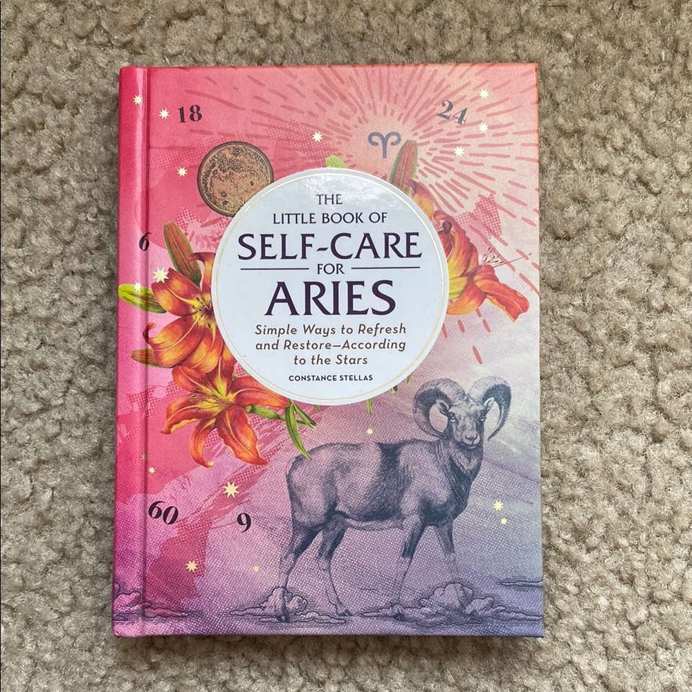 The Little Book of Self-Care for Aries by Constance Stellas ASTROLOGY BOOK